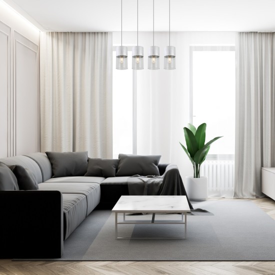 RABALUX CEILING LIGHT CHANDELIER ZELKOVA 3156