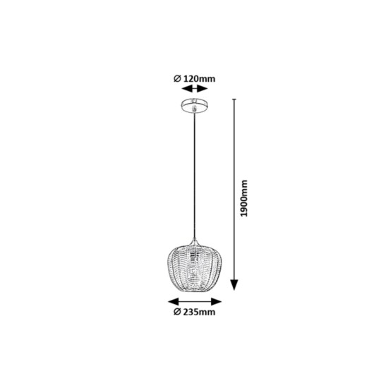 RABALUX PENDUL MONET 3177