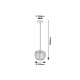 RABALUX PENDUL MONET 3177