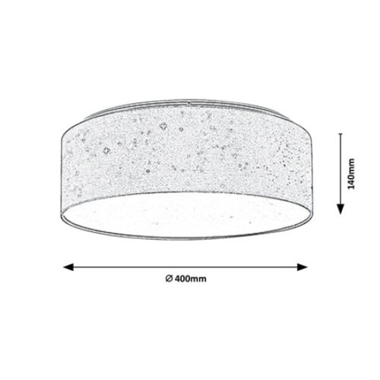 RABALUX LED ПЛАФОН OTILIA 3308