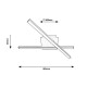 RABALUX LED CEILING LIGHT SVETLANA 3513