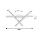 RABALUX LED PLAFONIERA SVETLANA 3514