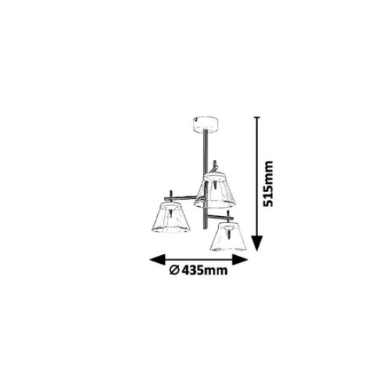 RABALUX LED CHANDELIER AVIANA 5031