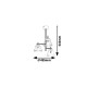 RABALUX LED CHANDELIER AVIANA 5031