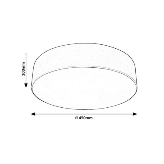 RABALUX CEILING LIGHT RENATA 5083