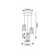 RABALUX CHANDELIER AZURINE 5227