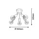 RABALUX CANDELABRU ALMUS 6809