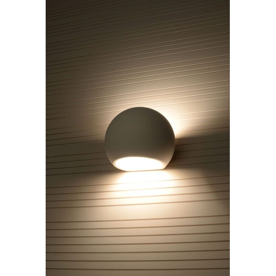 SOLLUX WALL LAMP GLOBE WHITE SL.0032