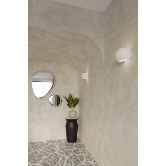 SOLLUX WALL LAMP GLOBE WHITE SL.0032