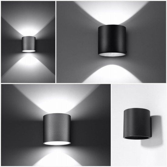 SOLLUX ROUND WALL LAMP ORBIS 1 SL.0050