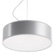 SOLLUX PENDUL ARENA 35 GRI E27 2x60W IP20 SL.0116