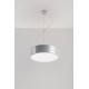 SOLLUX PENDUL ARENA 35 GRI E27 2x60W IP20 SL.0116