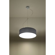 SOLLUX ПЕНДЕЛ ARENA 35 СИВ E27 2x60W IP20 SL.0116