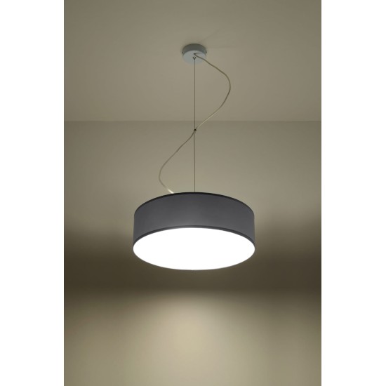 SOLLUX PENDUL ARENA 35 GRI E27 2x60W IP20 SL.0116