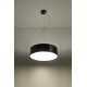 SOLLUX ПЕНДЕЛ ARENA 35 ЧЕРЕН E27 2x60W IP20 SL.0115