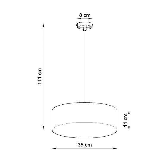 SOLLUX ПЕНДЕЛ ARENA 35 ЧЕРЕН E27 2x60W IP20 SL.0115