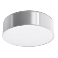SOLLUX ПЛАФОН ARENA 35 СИВ E27 2x60W IP20 SL.0122