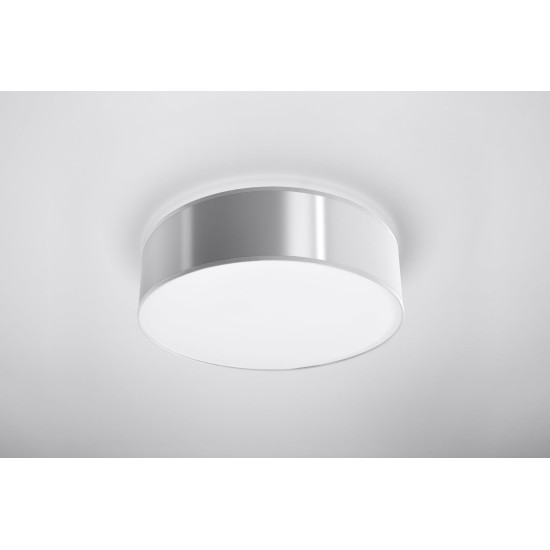 SOLLUX CEILING LIGHT ARENA 35 GREY E27 2x60W IP20 SL.0122