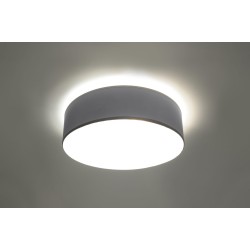 SOLLUX ПЛАФОН ARENA 35 СИВ E27 2x60W IP20 SL.0122