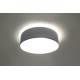 SOLLUX CEILING LIGHT ARENA 35 GREY E27 2x60W IP20 SL.0122