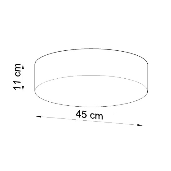 SOLLUX LAMPA DE TAVAN ARENA 45 ALB E27 3x60W IP20 SL.0126