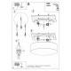 SOLLUX LAMPA DE TAVAN ARENA 45 ALB E27 3x60W IP20 SL.0126