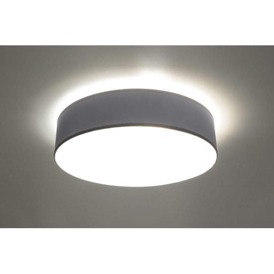 SOLLUX CEILING LIGHT ARENA 45 GREY E27 3x60W IP20 SL.0125