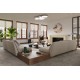 SOLLUX CEILING LIGHT ARENA 45 GREY E27 3x60W IP20 SL.0125