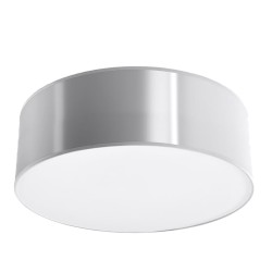 SOLLUX ПЛАФОН ARENA СИВ E27 1x60W IP20 SL.0128