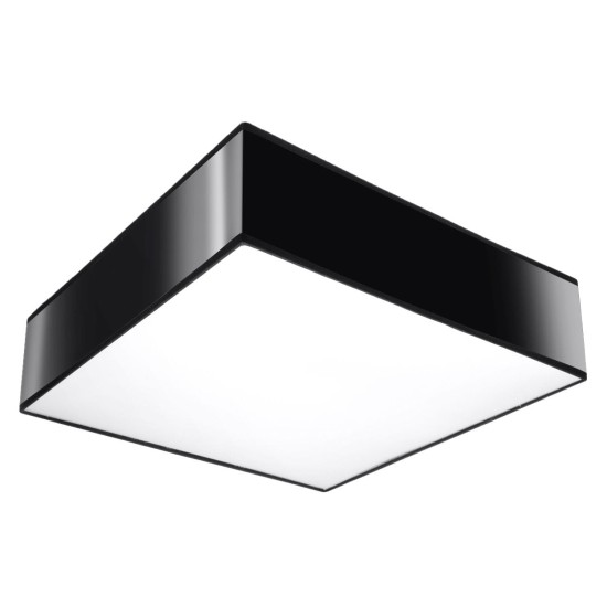 SOLLUX LAMPA DE TAVAN HORUS 35 NEGRU E27 2x60W IP20 SL.0136