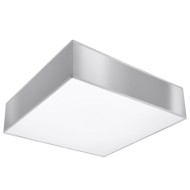 SOLLUX ПЛАФОН HORUS 35 СИВ E27 2x60W IP20 SL.0137