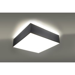 SOLLUX CEILING LIGHT HORUS 35 GREY E27 2x60W IP20 SL.0137