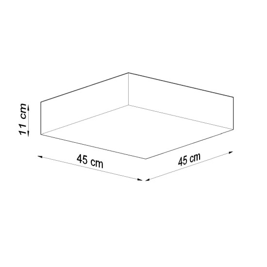 SOLLUX LAMPA DE TAVAN HORUS 45 NEGRU E27 3x60W IP20 SL.0139