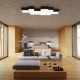 SOLLUX ПЛАФОН HORUS 55 ЧЕРЕН E27 4x60W IP20 SL.0920