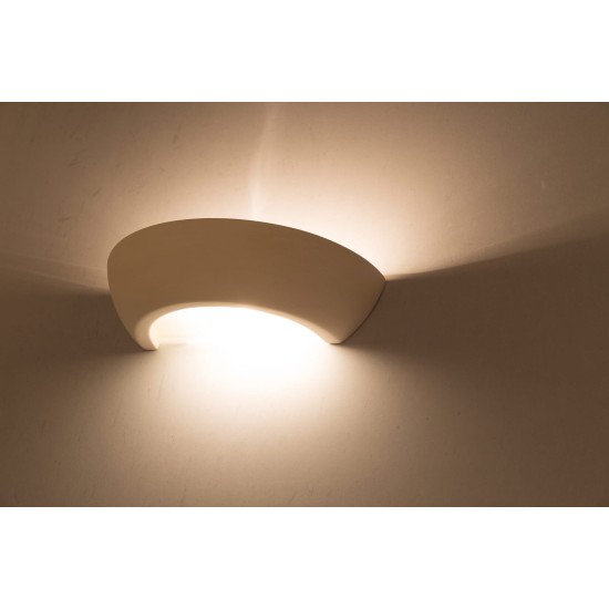 SOLLUX LAMPA DE PERETE  OSKAR ALB SL.0160