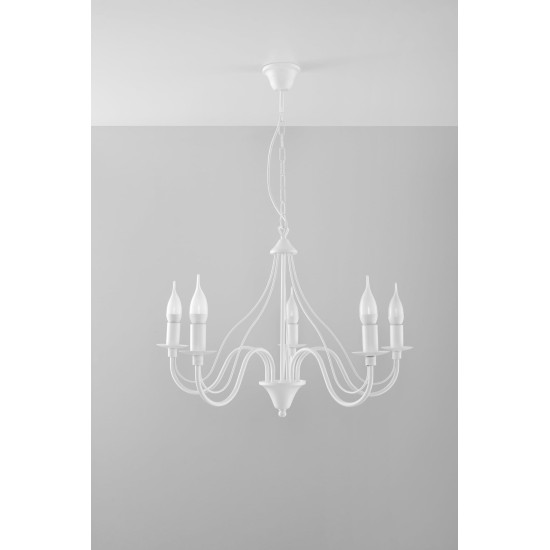 SOLLUX CANDELABRU MINERWA 5 ALB SL.0214