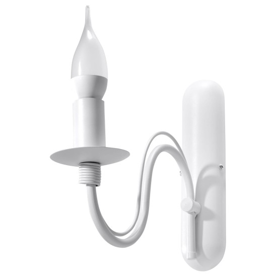 SOLLUX LAMPA DE PERETE MINERWA ALB SL.0216