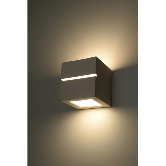 SOLLUX WALL LAMP LEO LINE WHITE SL.0230