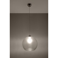 SOLLUX PENDUL  BALL TRANSPARENT  E27 1x60W IP20 SL.0248