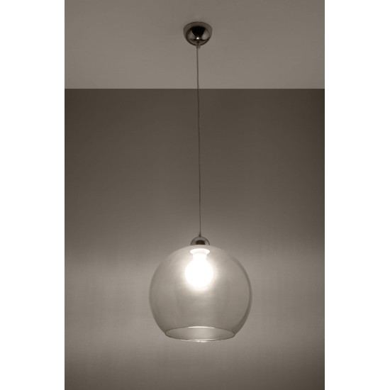 SOLLUX PENDUL  BALL TRANSPARENT  E27 1x60W IP20 SL.0248