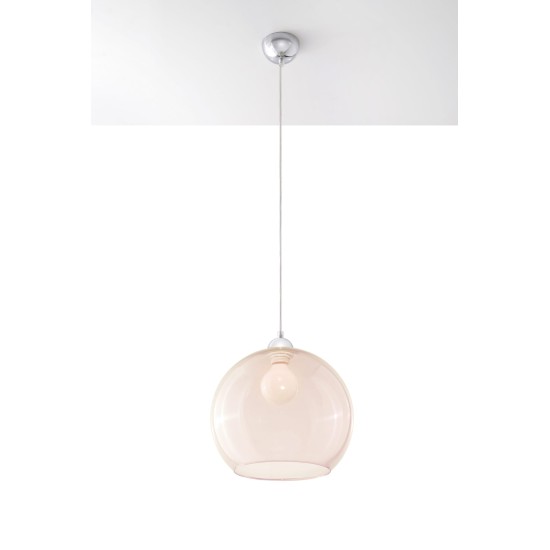 SOLLUX PENDUL  BALL CHAMPAGNE E27 1x60W IP20 SL.0249