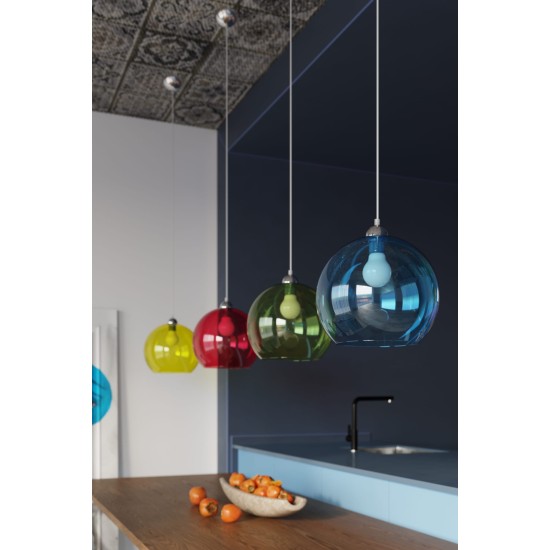 SOLLUX PENDUL  BALL ALB E27 1x60W IP20 SL.0256