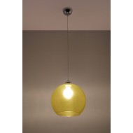 SOLLUX PENDUL  BALL GALBEN E27 1x60W IP20 SL.0252