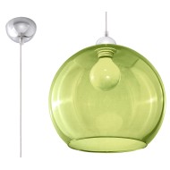 SOLLUX PENDUL  BALL VERDE E27 1x60W IP20 SL.0254