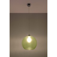 SOLLUX PENDUL  BALL VERDE E27 1x60W IP20 SL.0254