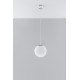 SOLLUX PENDANT LAMP UGO 20 WHITE E27 1x60W IP20 SL.0263