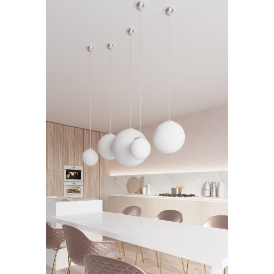 SOLLUX PENDANT LAMP UGO 20 WHITE E27 1x60W IP20 SL.0263