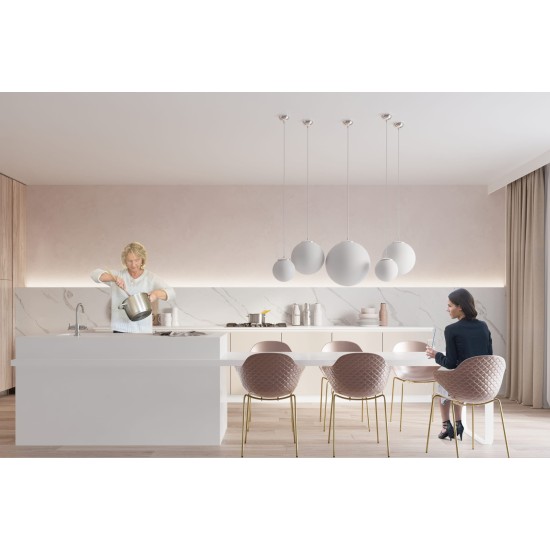 SOLLUX PENDANT LAMP UGO 20 WHITE E27 1x60W IP20 SL.0263