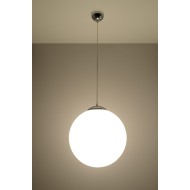 SOLLUX PENDANT LAMP UGO 40 WHITE E27 1x60W IP20 SL.0265