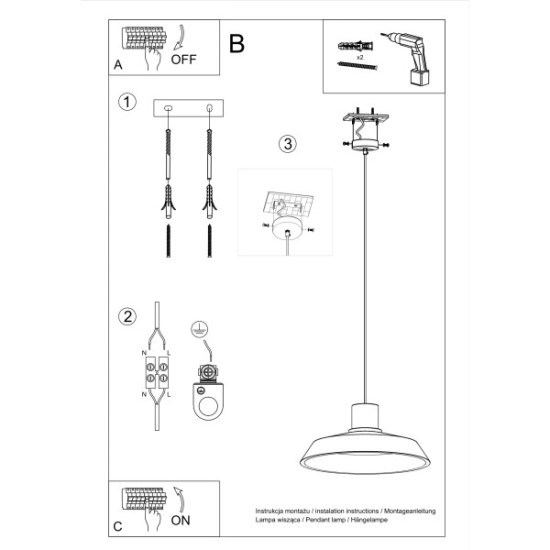 SOLLUX PENDUL AFRA  SL.0282